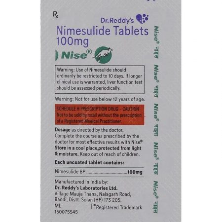 Nise Tablets 15s Pack