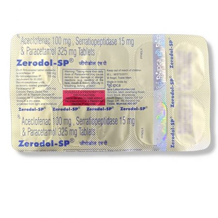 Zerodol-SP Tablets 10s Pack