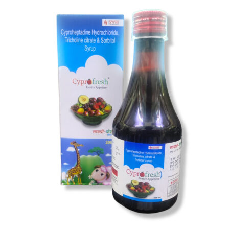 Cyprofresh Syrup 200ml Pack