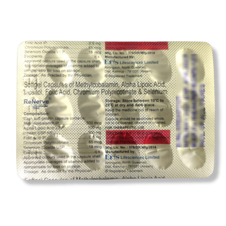 Renerve Capsules 15s Pack
