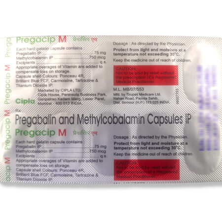 Pregacip M Capsules 10s Pack