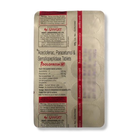 Dolofresh SP Tablets 10s Pack