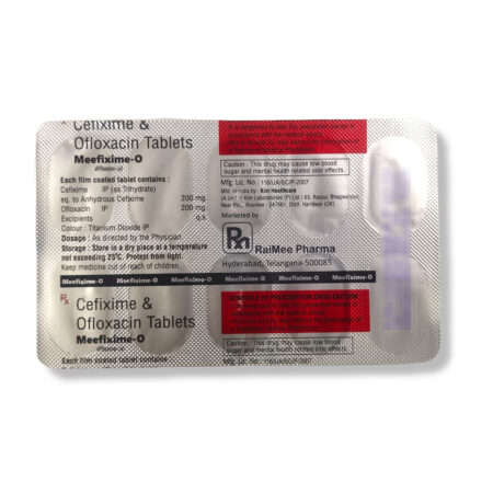Meefixime-O Tablets 10s Pack