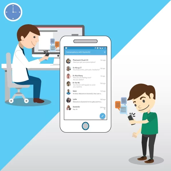 Doctor's Live Chat Consultation