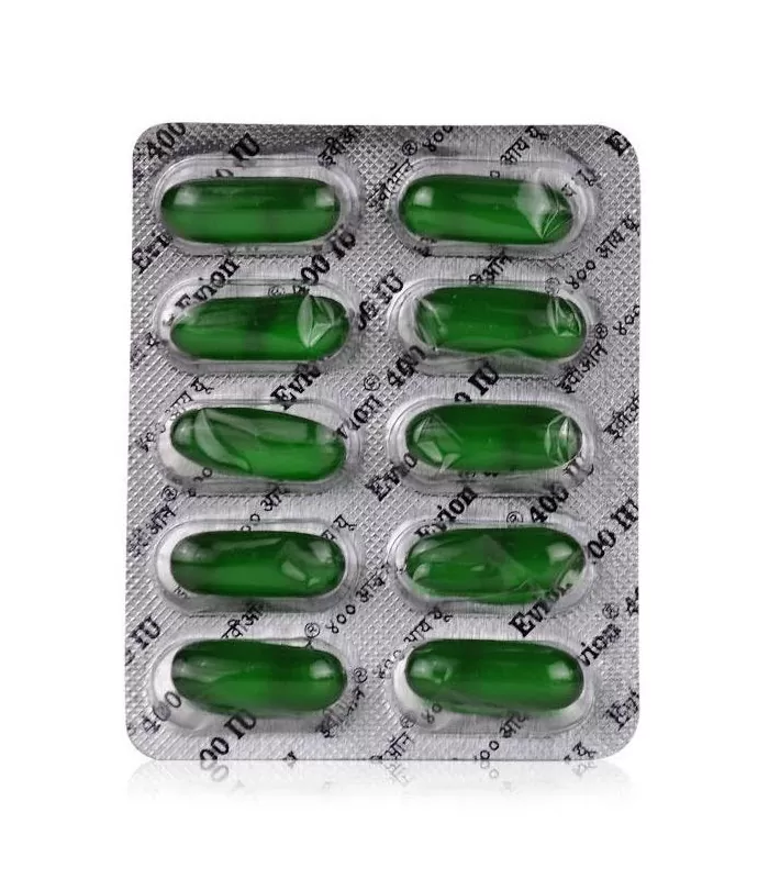 Evion 400 Capsules 10s Pack - Front