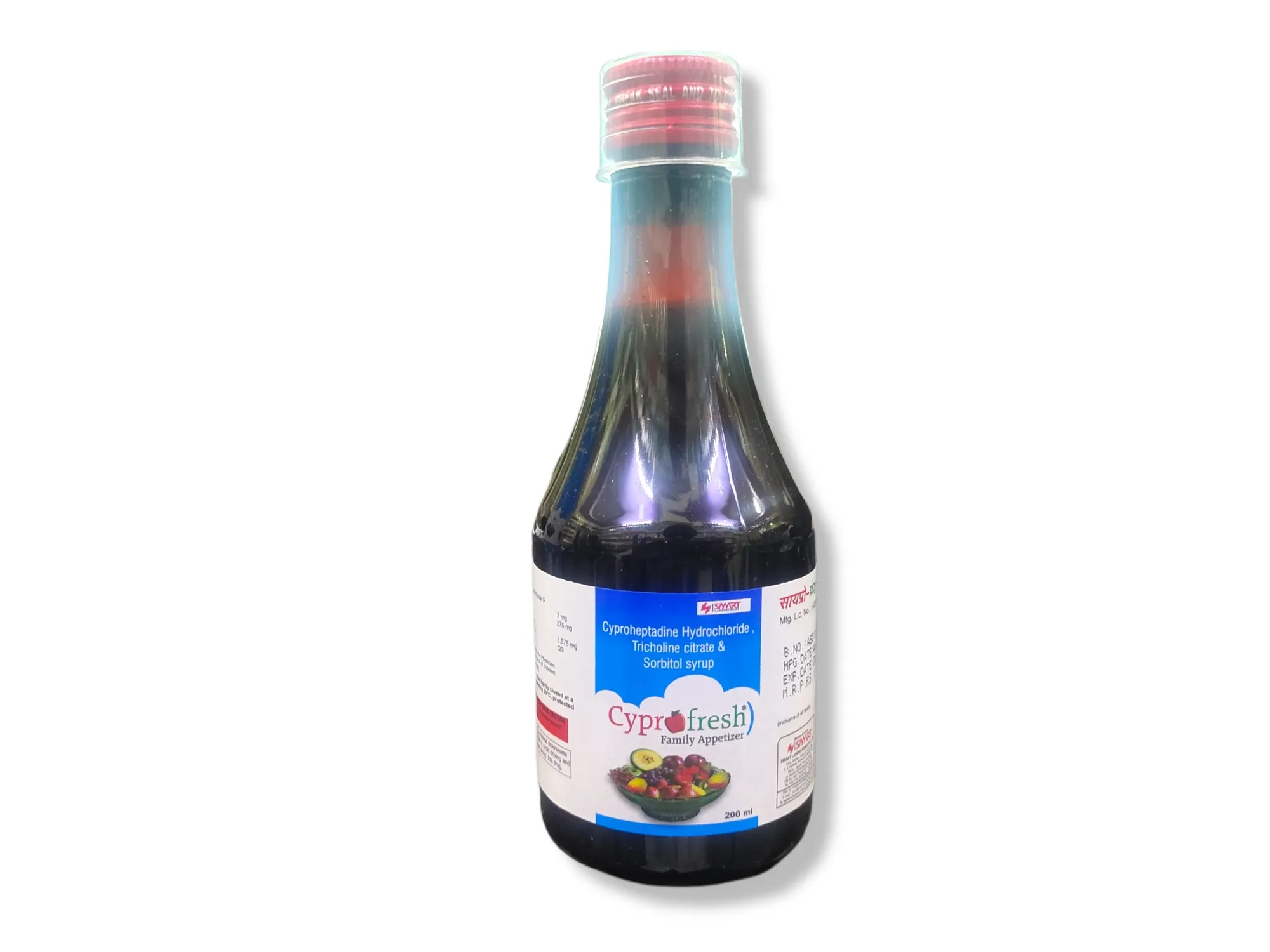 Cyprofresh Syrup 200ml Pack - Bottle