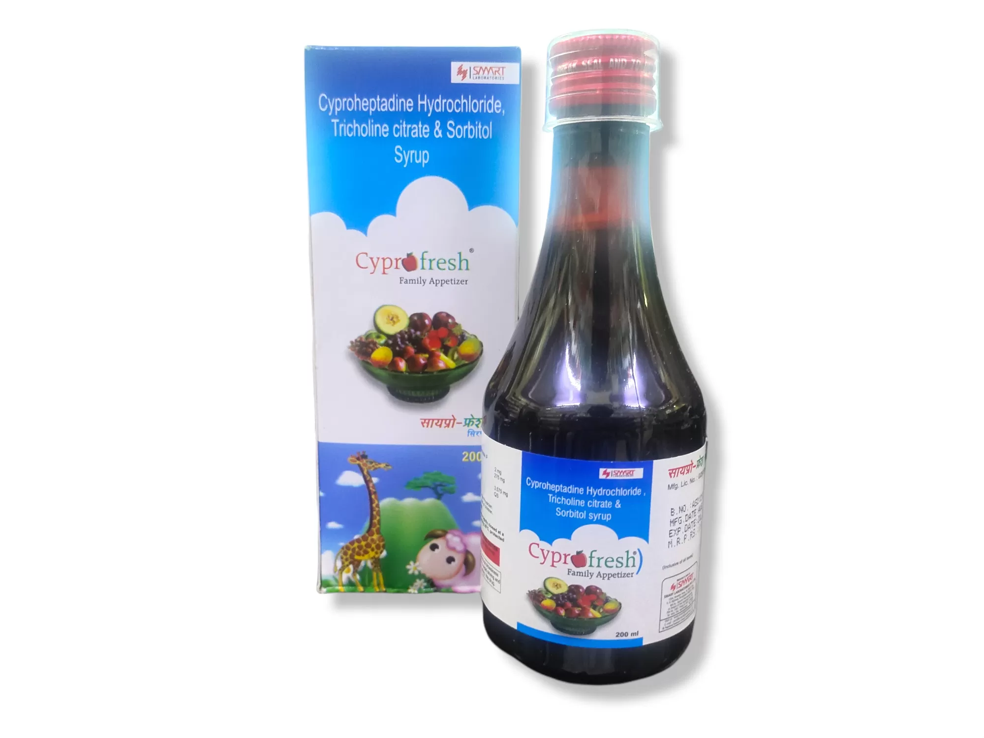 Cyprofresh Syrup 200ml Pack