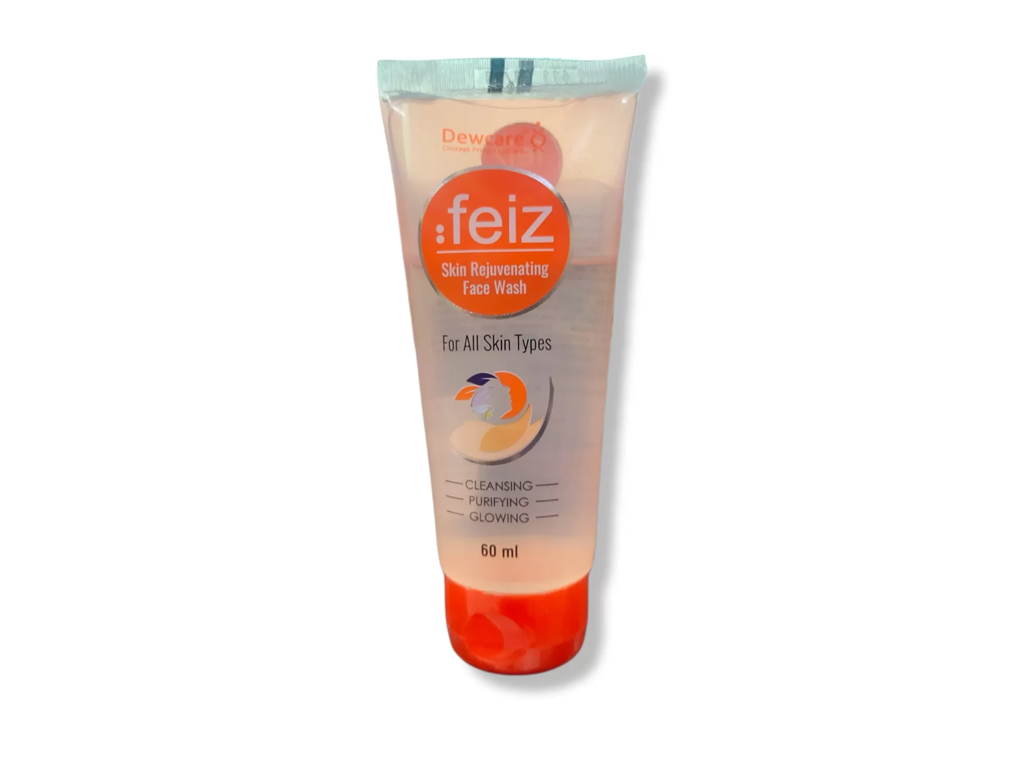 Feiz Face Wash 60ml Pack - Tube