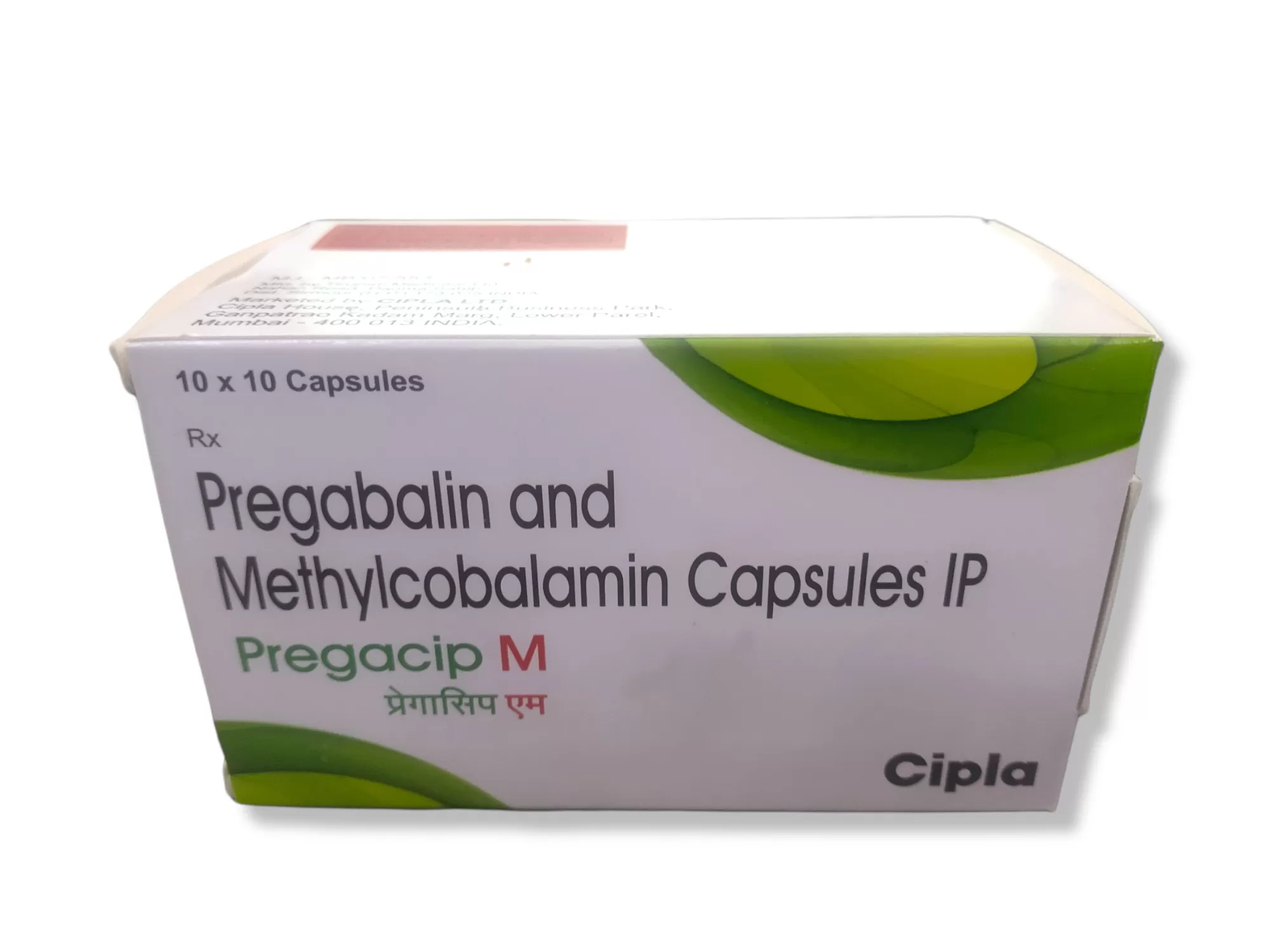 Pregacip M Capsules 10s Pack - Box