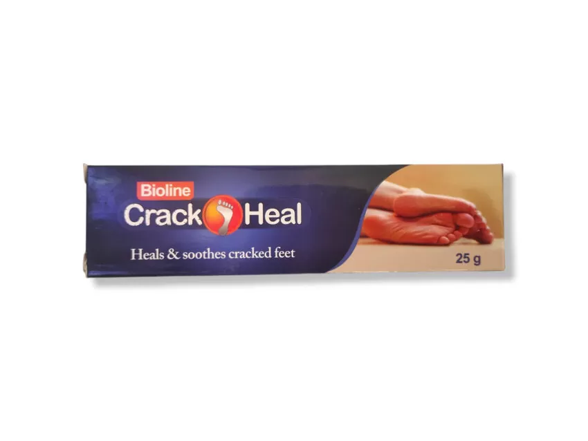 Bioline Crack Heal Cream 25gm Pack - Box