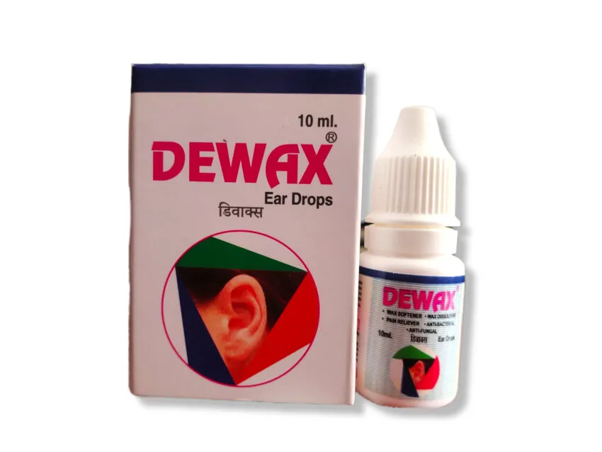 Dewax Ear Drops 10ml Pack