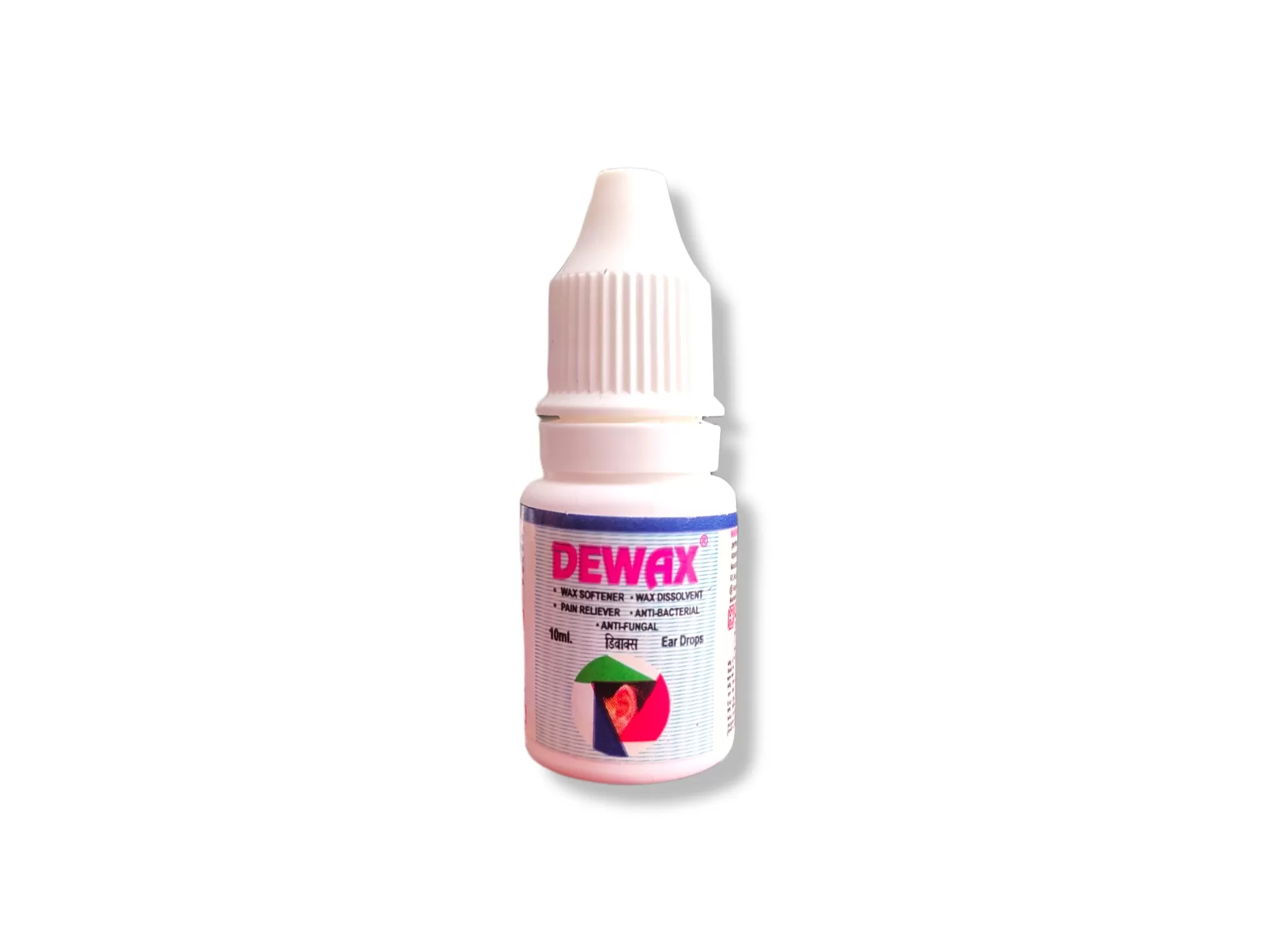 Dewax Ear Drops 10ml Pack - Bottle