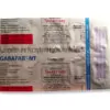 Gabafab-NT Tablets 10s Pack - Back