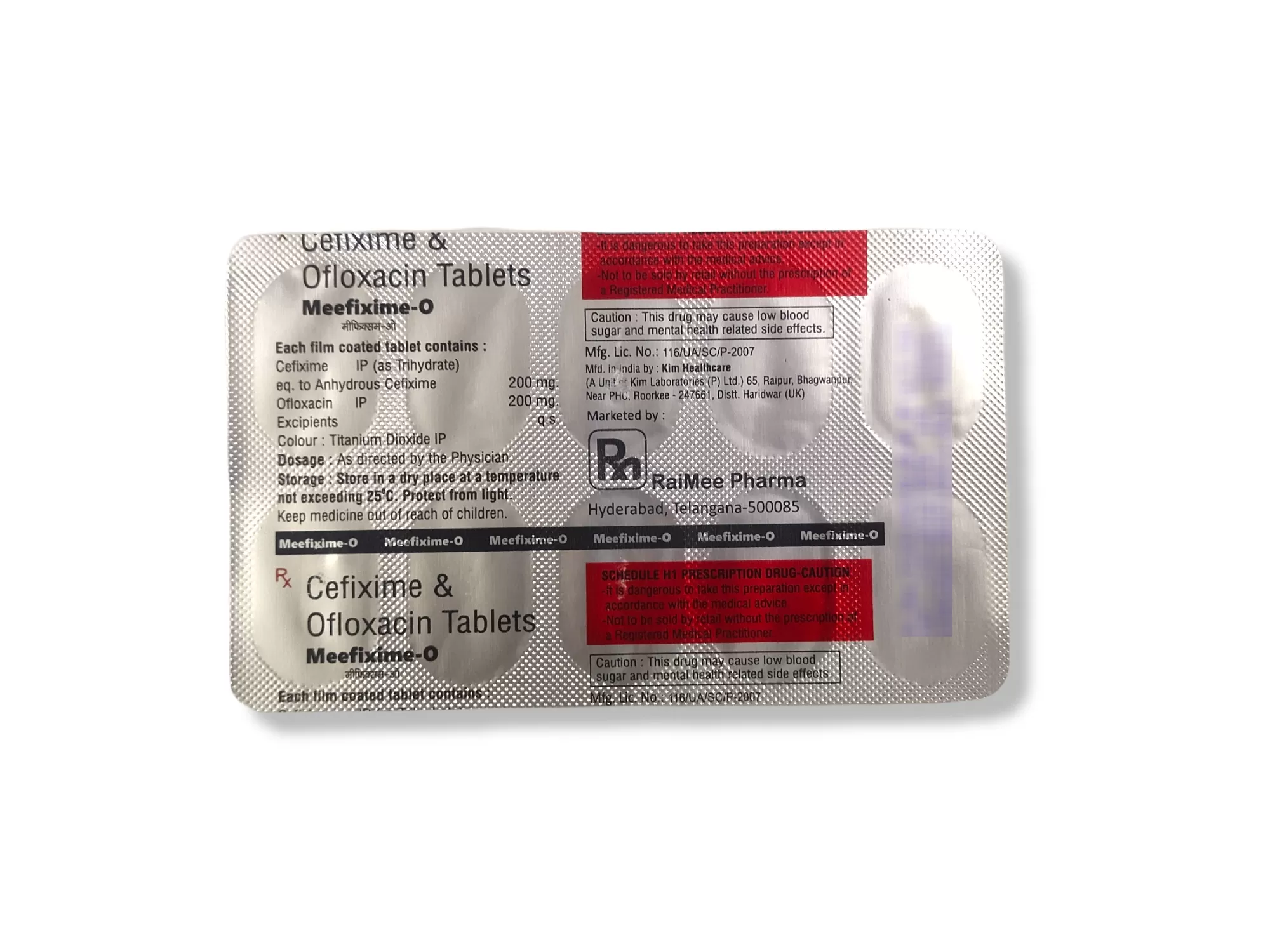 Meefixime-O Tablets 10s Pack