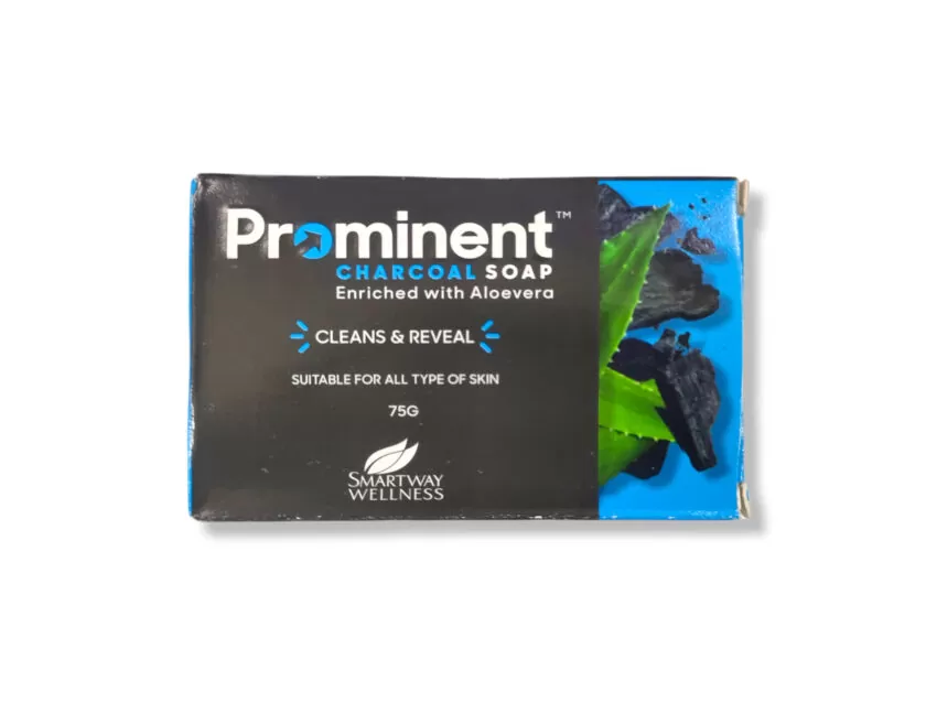 Prominent Charcoal Soap 75gm Pack