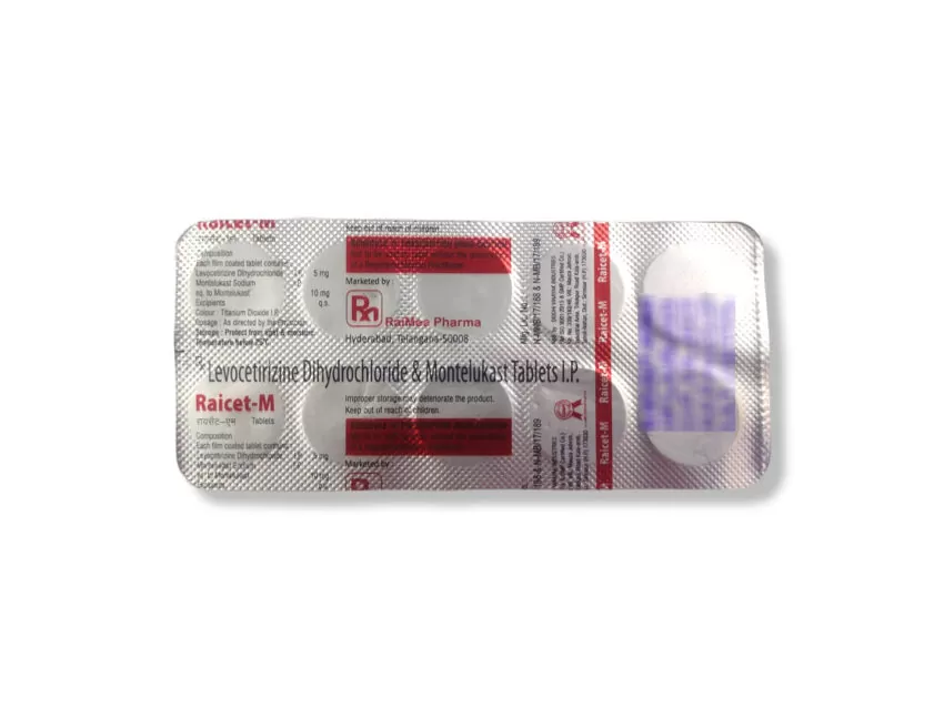 Raicet-M Tablets 10s Pack