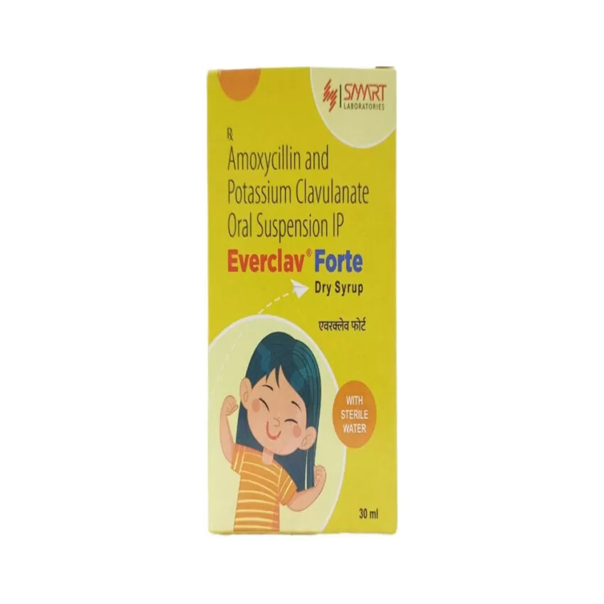 Everclav Forte Dry Syrup 30ml Pack