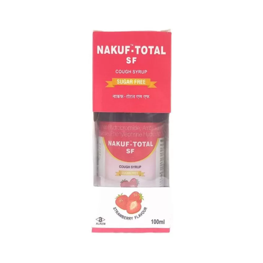 Nakuf Total SF(Sugar Free) Syrup 100ml Pack