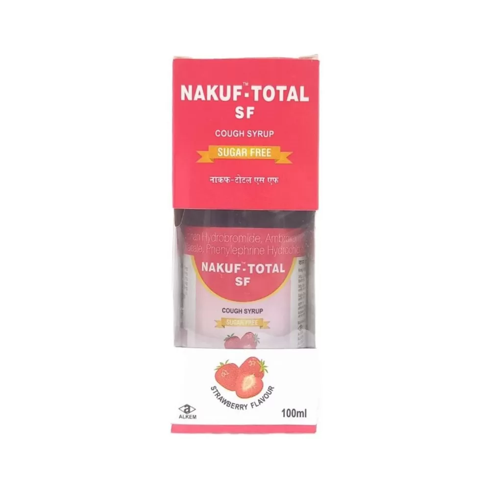 Nakuf Total SF(Sugar Free) Syrup 100ml Pack
